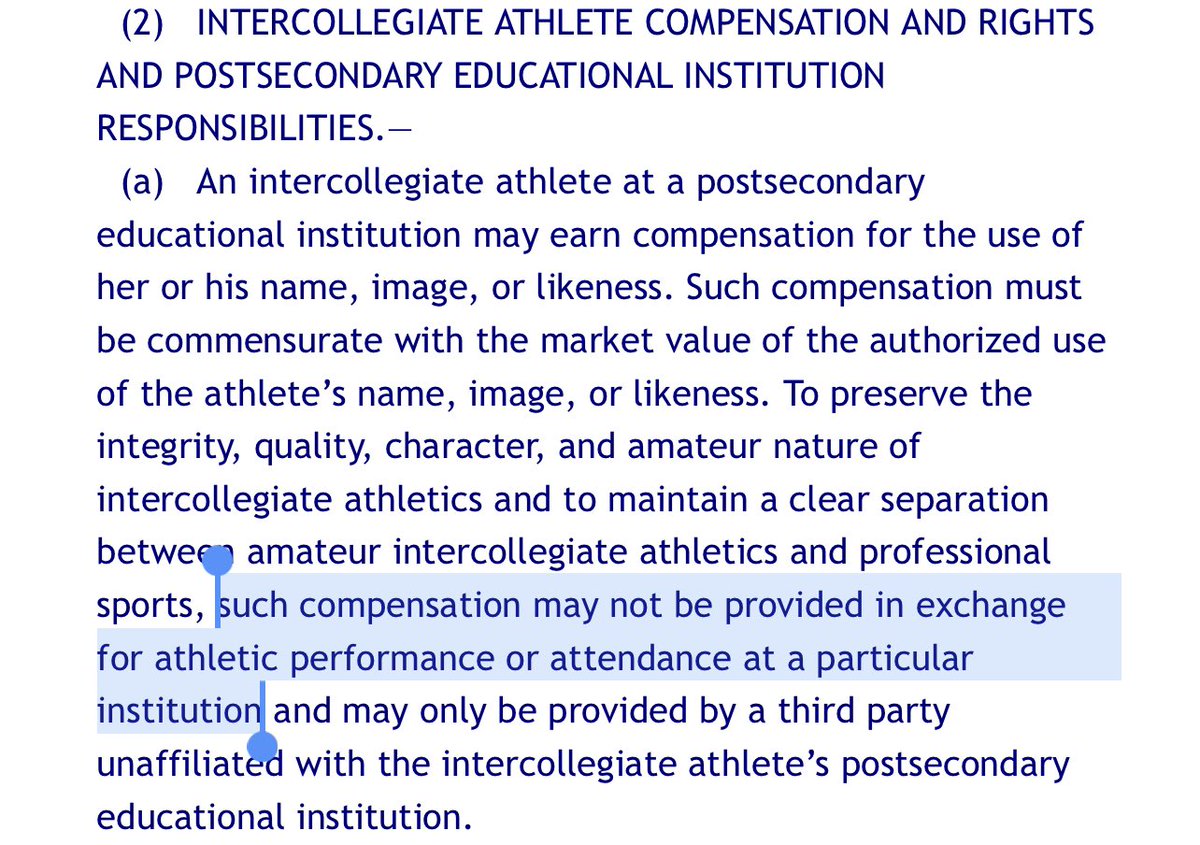 heitner's tweet photo. Someone who cares about Isaiah Wong and the University of Miami may also also want to send him a copy of Florida’s #NIL law.

You’d think it would be his agent, who is instead being quoted by the media while adding exposure for his client.

Does the reward outweigh the risk? https://t.co/1jSSVdqcn6