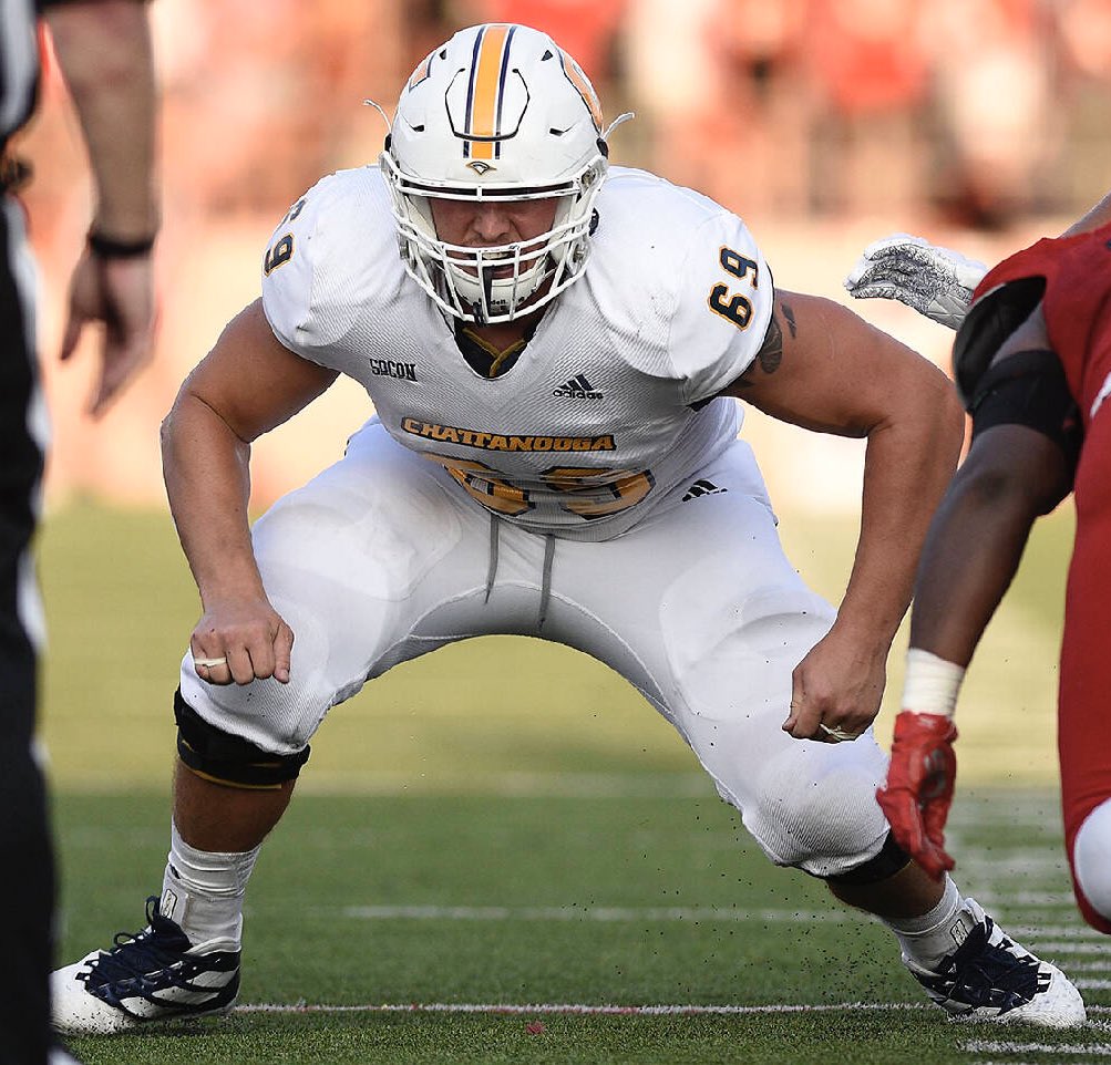 PFF Draft on Twitter "The New England Patriots pick Chattanooga OL