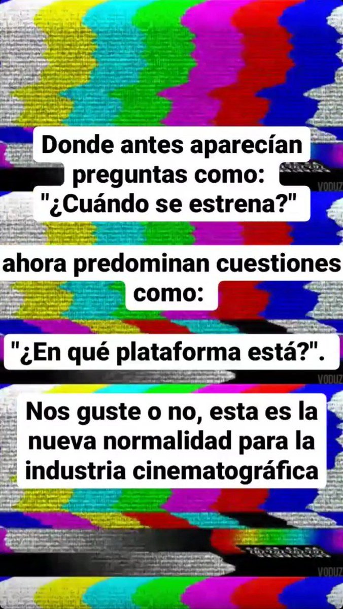 Cinenredoz's tweet photo. Donde antes aparecían preguntas como "¿cuándo se estrena?", ahora predominan cuestiones como "en qué plataforma está".

Plataformas en Colombia:
 @mubi @rtvcplay @indyontv @plutotv_latam  @mowiesinc @boonettv @cinecoplus 
@aptuno https://t.co/hm05gqq5Cu