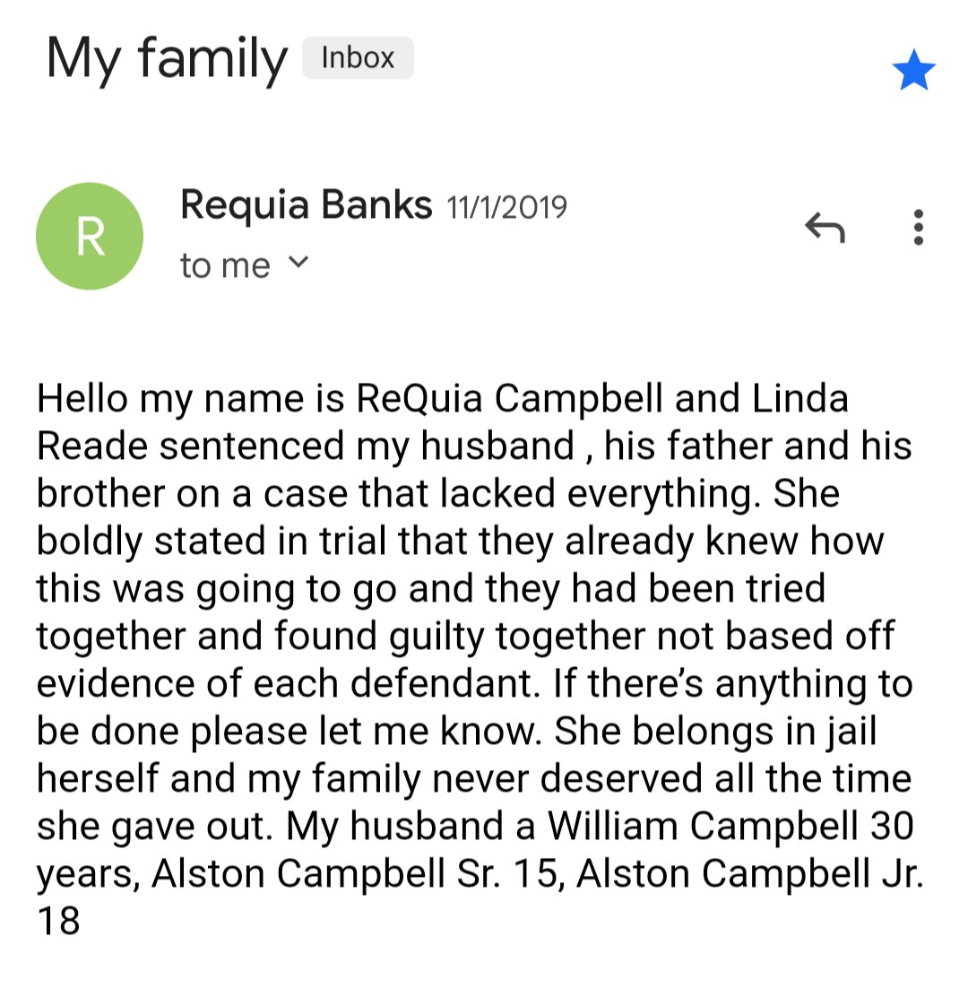 Impeach Judge Linda R. Reade tweet media