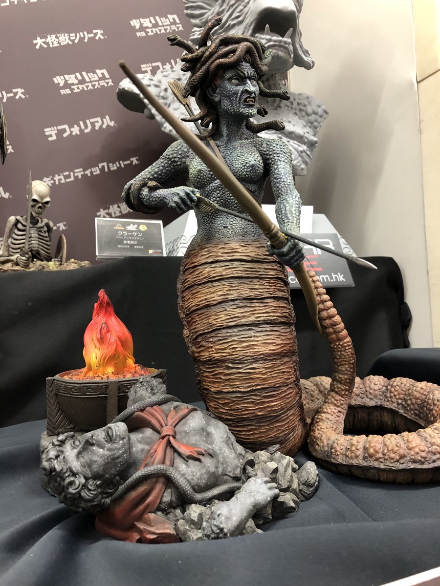 続いてハリーハウゼンのスタチューシリーズ！ 現在受注中のスケルトン