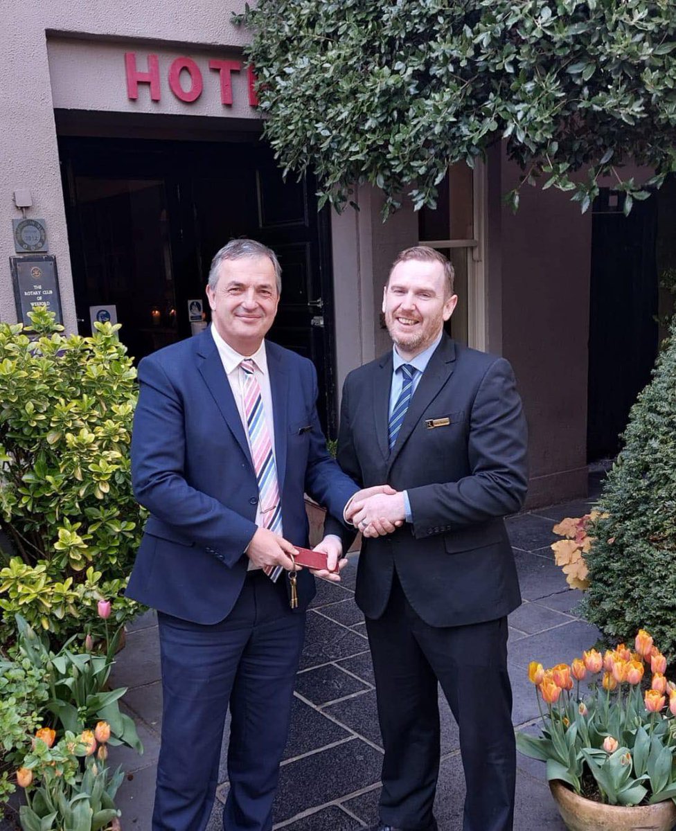 riverbankhotel's tweet photo. The end of an era ❤️ thank you Colm! https://t.co/yPfbZ4xvd1