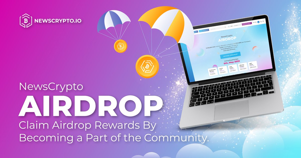Numerico_AI's tweet photo. NewsCrypto AIRDROP👇 🚀
Claim Airdrop Rewards through Different Missions

There are still free spots available, you can win up to 1170 #NWC. 

Reserve your spot ⬇️
https://t.co/44ljscnPiC https://t.co/fWfIWAxeO8