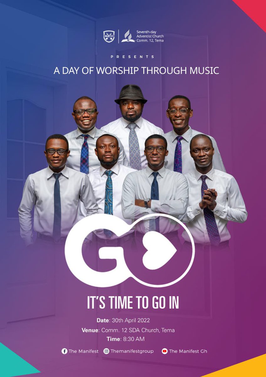 manifestint's tweet photo. #ItsTimeToGoIn || Go!! God is waiting for you. 
Remember to come with a friend (preferably a non-Adventist).
||#KeepPrayingWithUs || #TheManifestIs20 || https://t.co/DOvZGvgT9q