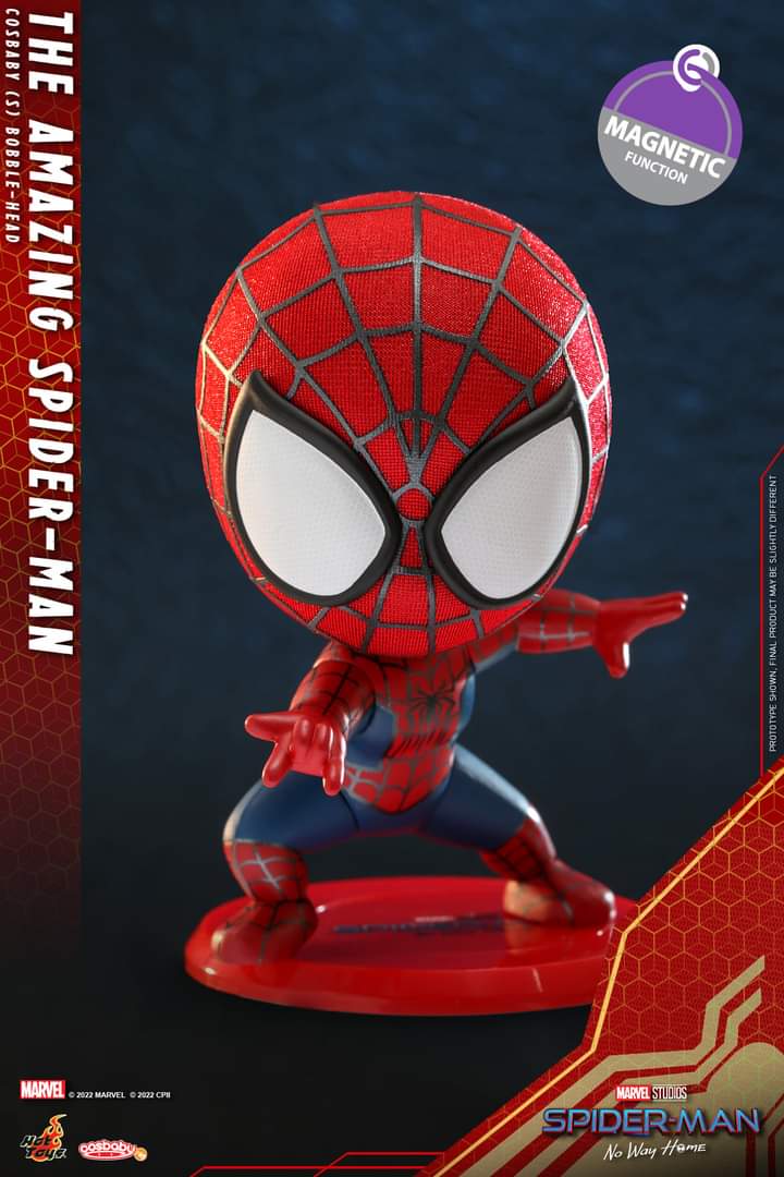 RT @SpiderMan3news: New spider-man no way home hot toys cosbabys of tobey maguire and Andrew garfield spider-mans https://t.co/cWRWj0l866