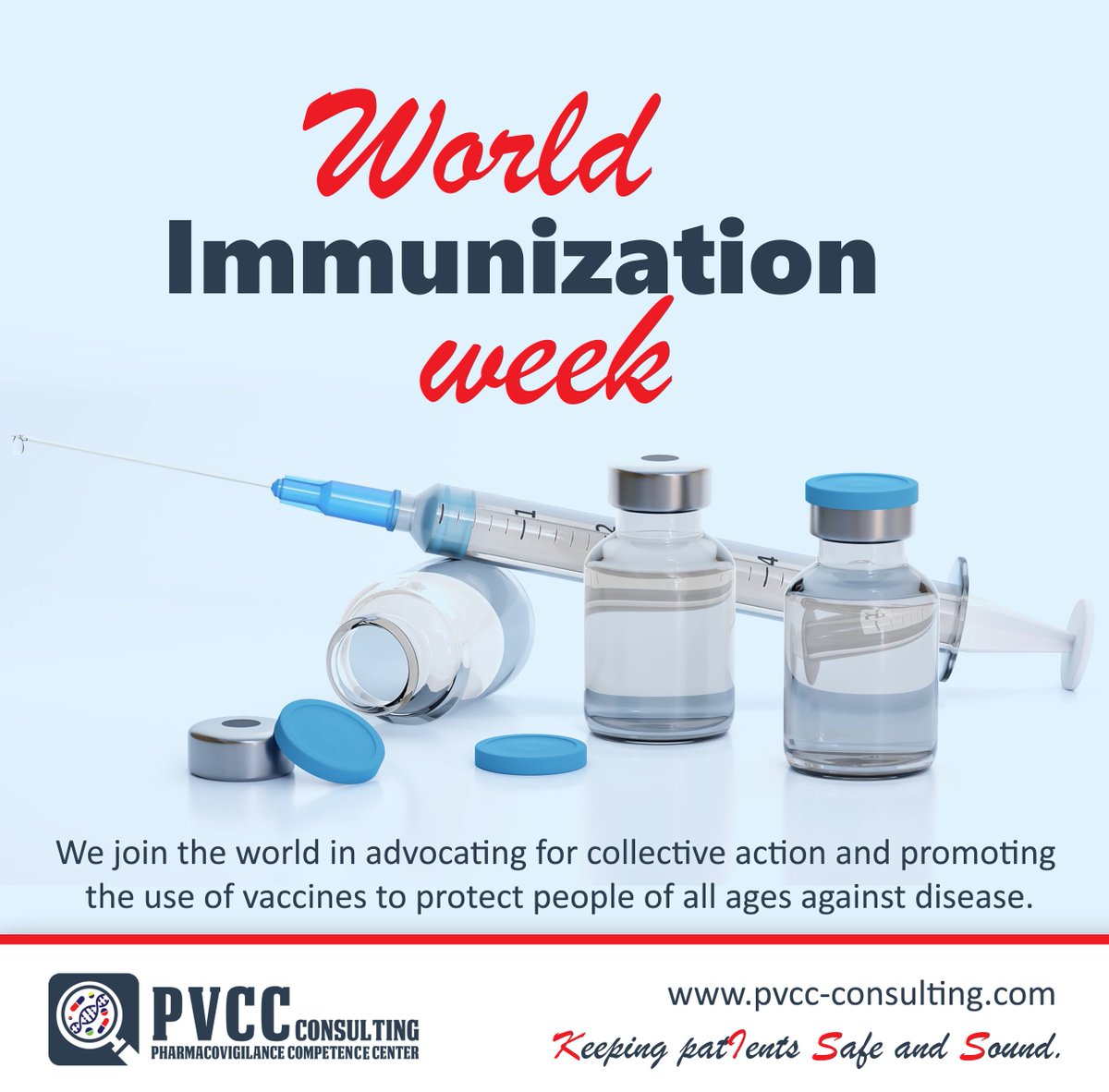 This Immunization week, let us spread the awareness to more people &amp; encourage them to build their immunity!

Long Life for All - Vaccines, in the pursuit of a long life well lived

#immunizationweek #patientsafety #health