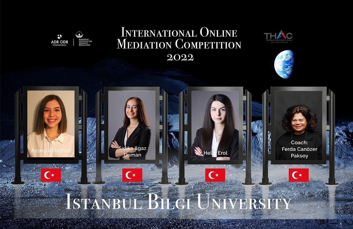 adrodrint's tweet photo. Excited to introduce another team who will be participating in the IMC 2022! Delighted to be joined by Istanbul Bilgi University 🇹🇷

#ADRODRINT #iammediation #wemediateonline #adr #disputeresolution #competition #mediationcompetition https://t.co/fUX2JPz6O4