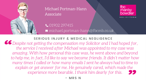 FBCMBPI's tweet photo. Testimonials like these are such a pleasure to receive. 

Newly appointed Associate Michael Portman-Hann has made the most wonderful impression on his client Mrs N. Now calling each other friends, she knows he's always #heretohelp 😊

#FeedbackFriday #stellarservice https://t.co/PxPkL8bxQC