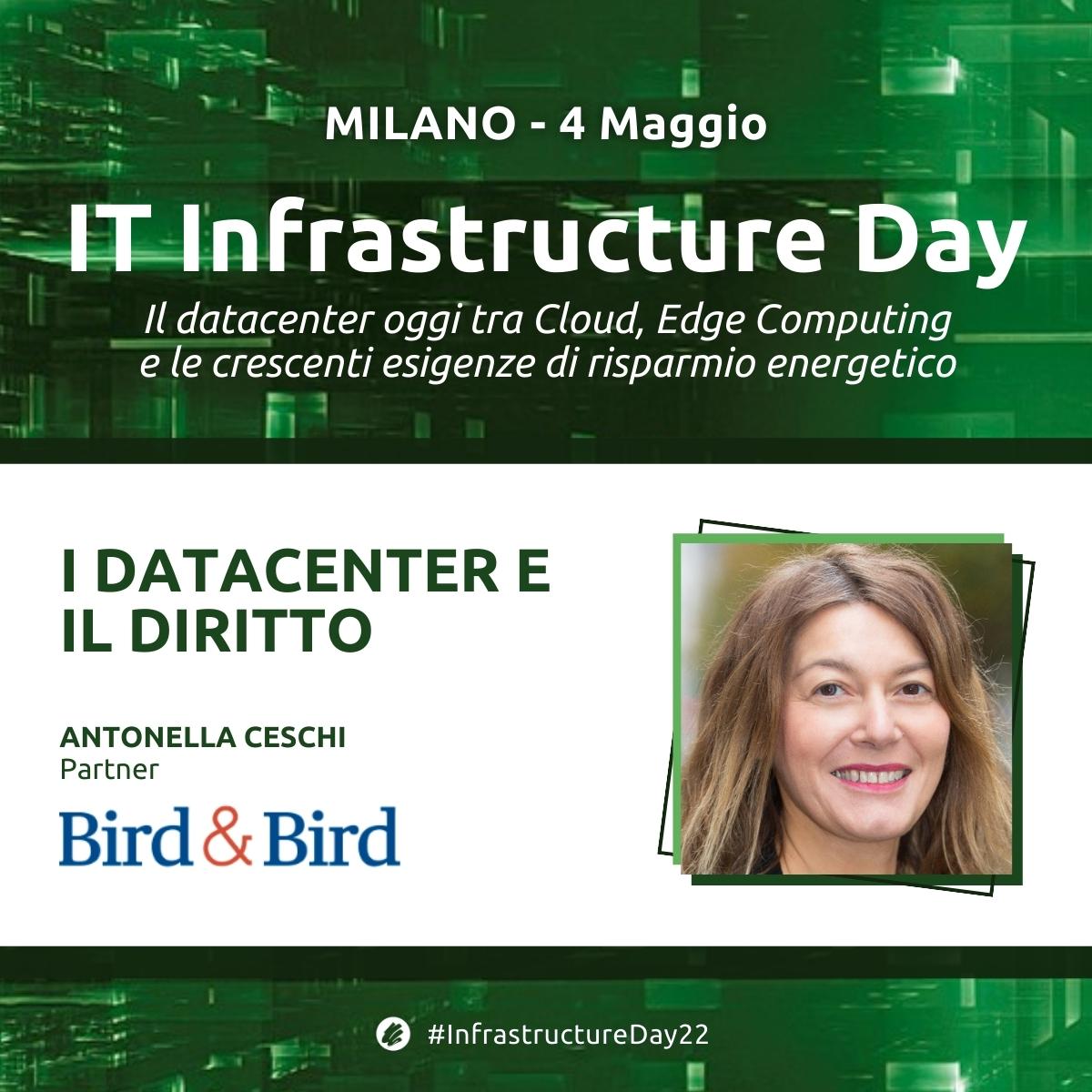 soiel_it's tweet image. #Datacenter: aspetti legali da considerare. Con Antonella Ceschi @twobirds
📌#InfrastructureDay22 MILANO 4 Maggio: iscriviti gratuitamente e partecipa soiel.it/eventi/2022/IT…
#InfrastruttureIT #EdgeComputing #cloud #architetturaIT #ITtransformation #normativa #dataprotection