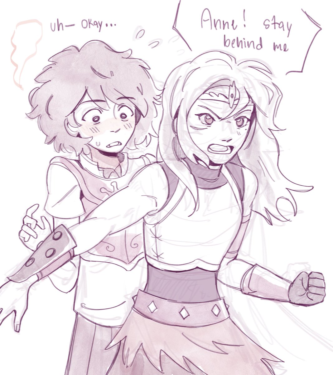 sunnyirry's tweet image. it’s okay anne 💔 #amphibia #SashAnne