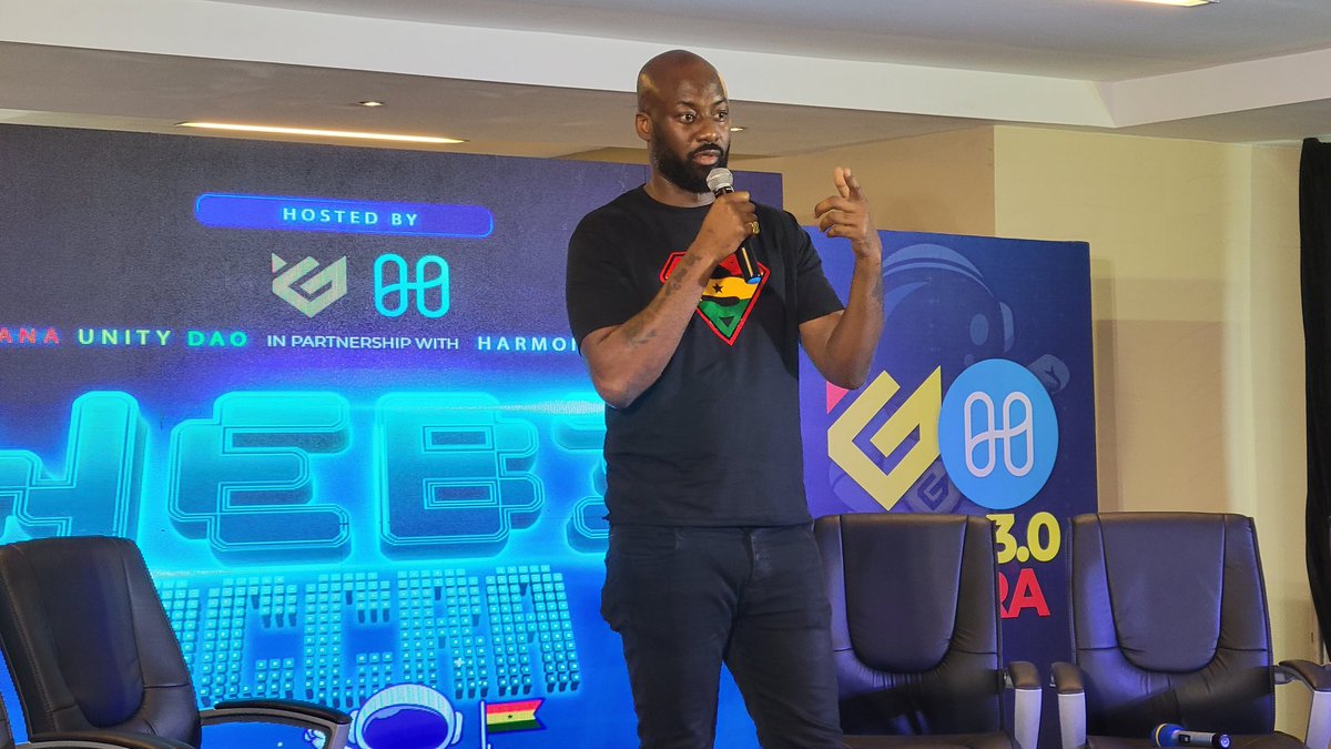 beyondthereturn's tweet photo. Pics from the Web 3.0 event this week at Kempinski Hotel.
Making sure #Africa doesn't get left behind in the next phase of the digital age. 
@Ghanaunitydao @harmonyonee @deltitusbawuah
#tech #web3 #Africa #investinGhana #beyondthereturn https://t.co/IpSvVj4IF7