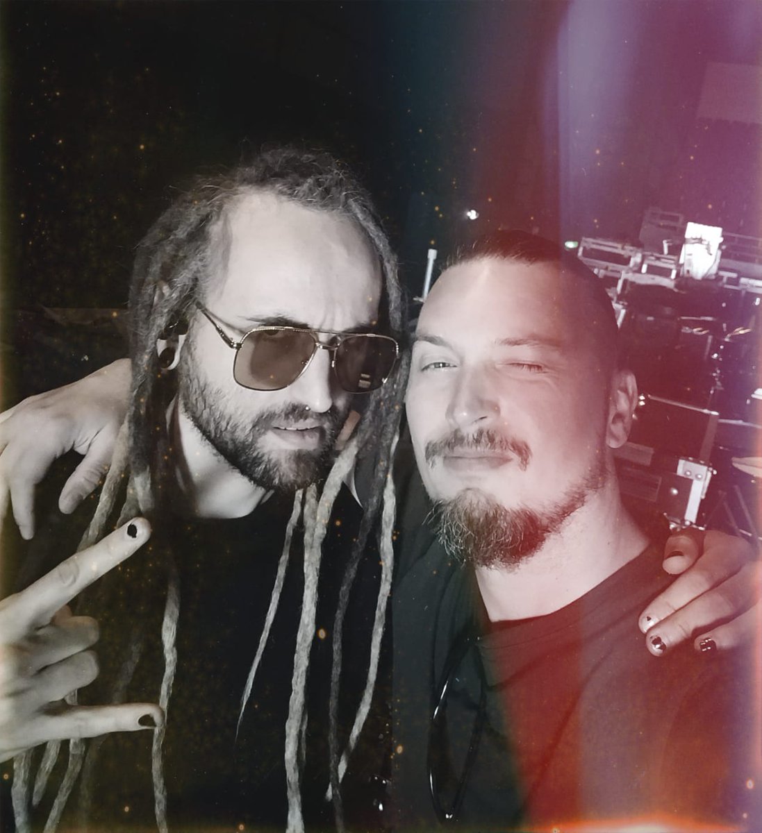 DAGOBA1's tweet photo. Heading to Hamburg 🇩🇪 tonight!🕸⚡️
Enjoy our new album BY NIGHT ⚡️ across Europe:
Tonight: Hamburg 🇩🇪
30.04: Hannover 🇩🇪
01.05: Aalborg 🇩🇰
02.05: Vanløse 🇩🇰
03.05: Kolding 🇩🇰
05.05: Kopervik 🇳🇴
#Dagoba #InfectedRain #OnceAwake #EcdysisByNight #Tour https://t.co/EPbQgJ0bFi