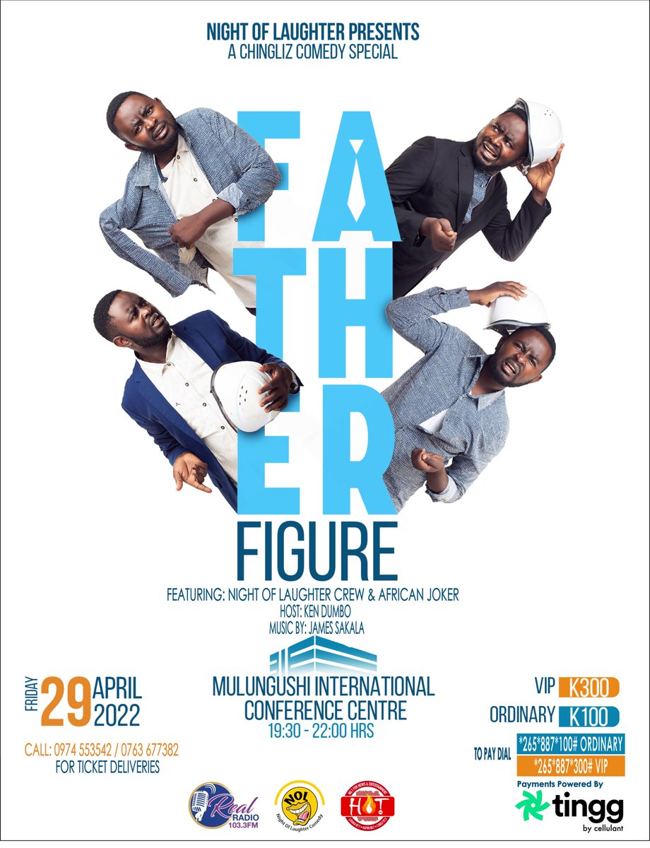 Join us tonight for the Father Figure Comedy Show!
On sale are Assorted beverages and snacks.