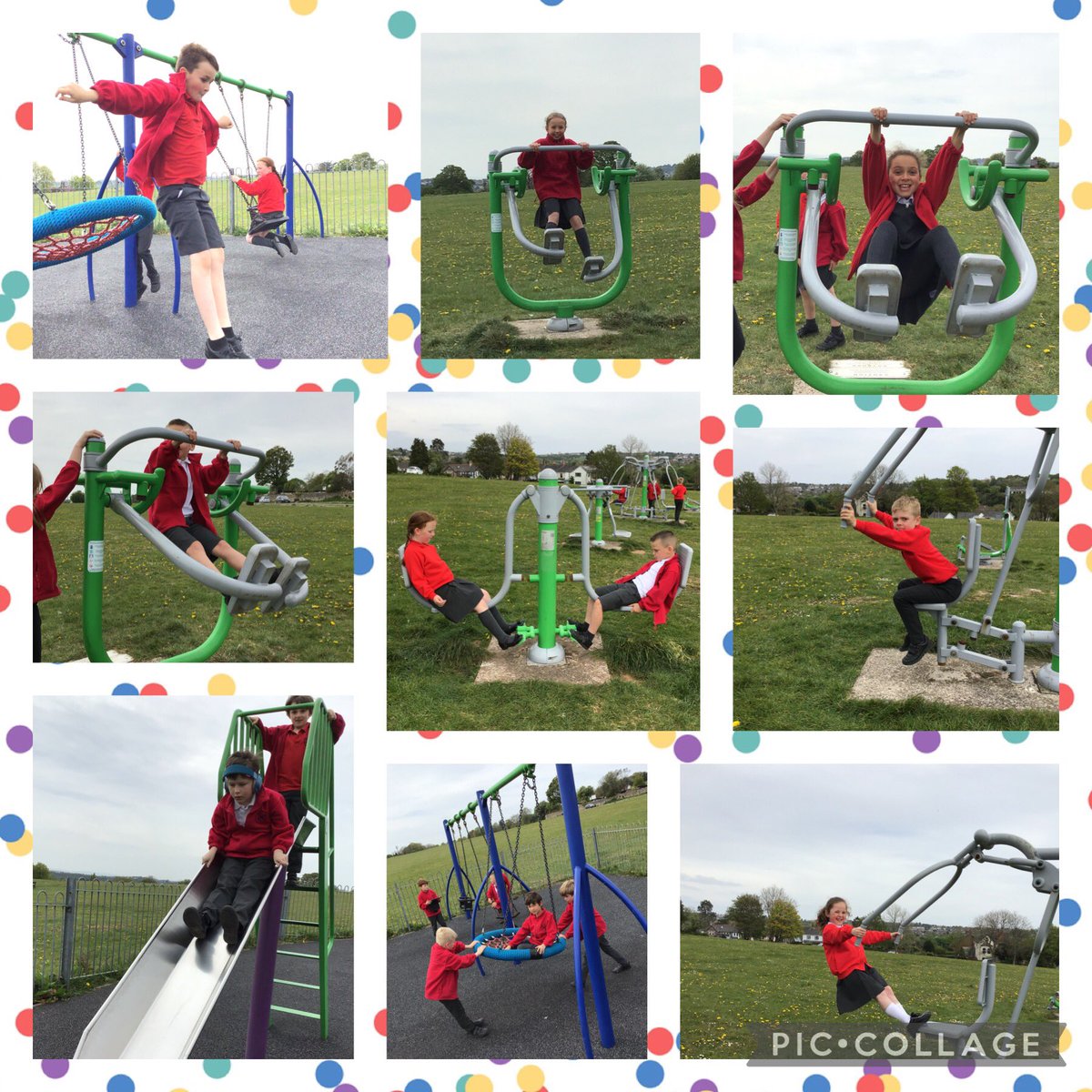 standrewsmajor's tweet photo. Dosbarth 3 enjoyed a trip to the park yesterday to look at forces such as push, pull and gravity in action. #SAMsY3 #SAMsScience https://t.co/PyvH5wewYU