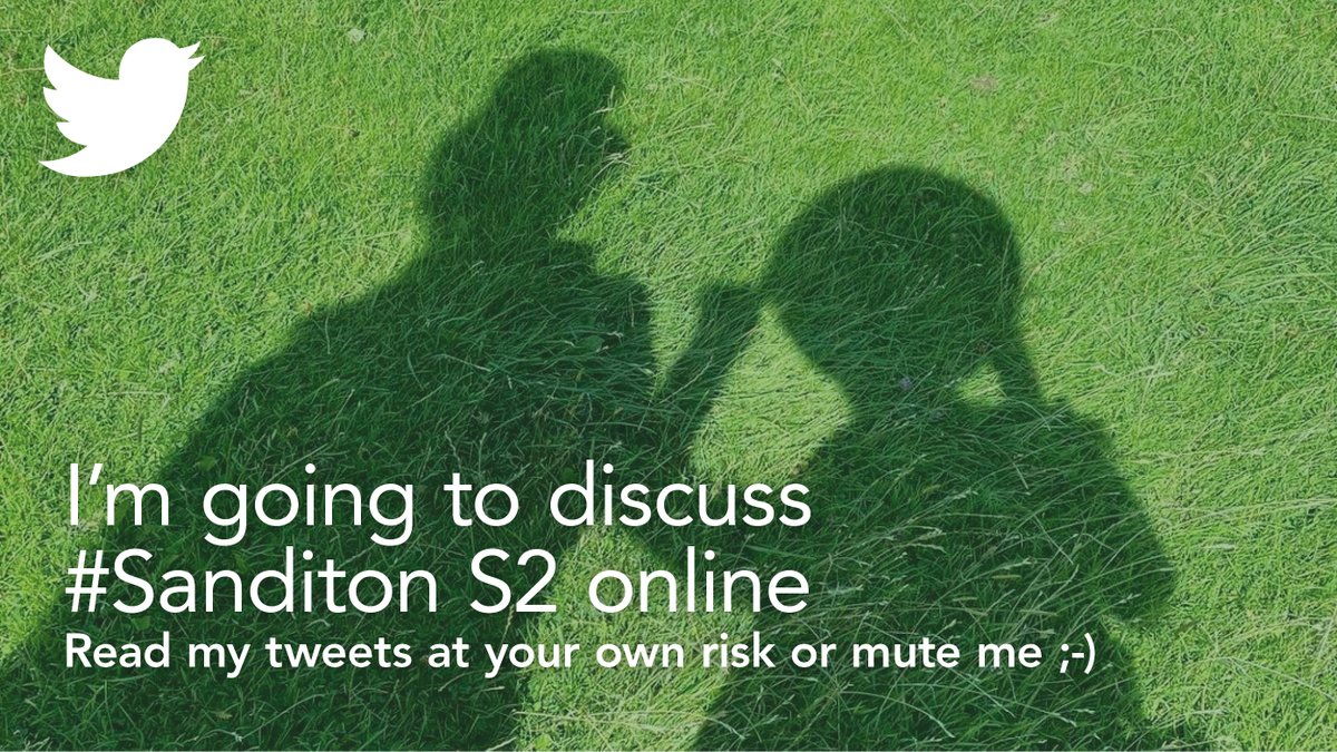 SanditonSister2's tweet photo. #️⃣ HASHTAG &amp; TWEET TALK 🐦

Now that #SanditonS2 Ep6 has aired in 🇺🇸🇬🇧🇦🇺, we think it’s time to greenlight online #Sanditon discussions!
Because not everyone has had the chance to watch, here's a suggestion. Let your followers know you might post spoilers, by using this pic.

1/ https://t.co/hUfhbAsnFM