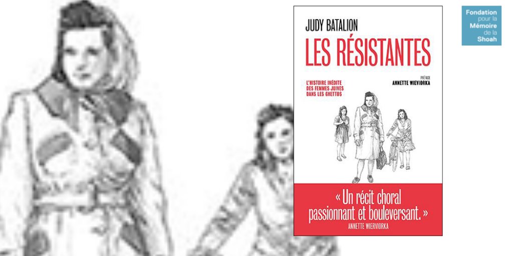 Fondation pour la Mémoire de la Shoah (@fondation_shoah) on Twitter photo #VendrediLecture Découvrons ces "filles du ghetto" qui ont accompli, dans la Pologne occupée par les nazis, des exploits aussi courageux que méconnus. L'historienne Judy Batalion fait revivre ces héroïnes oubliées. Avec une préface d'Annette Wieviorka.
📚fondationshoah.org/memoire/les-re… #VendrediLecture Découvrons ces "filles du ghetto" qui ont accompli, dans la Pologne occupée par les nazis, des exploits aussi courageux que méconnus. L'historienne Judy Batalion fait revivre ces héroïnes oubliées. Avec une préface d'Annette Wieviorka.
📚fondationshoah.org/memoire/les-re…