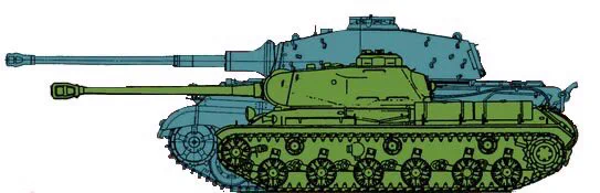 IS-2重戦車とティーガーⅡ重戦車の大きさ比較図

IS-2はMBT並みの122mm砲を搭載してる割に物凄くシルエットが小さいです(そのかわり砲弾は28発のみ😱)

やっぱりドイツ戦車は乗員区画の大きさ、砲弾数の多さ、どれをとっても最高級の戦車だったんですね
(愛国心があるのかこの大食らいめ) 