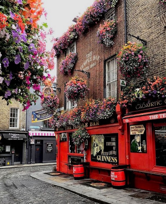 The buildings in Dublin are looking bloomingly beautiful for April! 🌸🌼🌺🌷

📍Temple Bar, Dublin

📸 instagram.com/itsdave24/