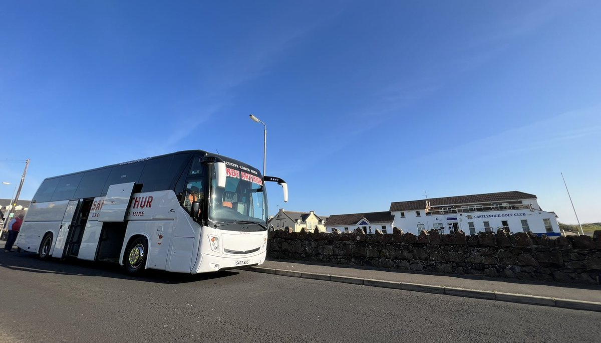 Great Day for Golf with SA07 🏌️‍♀️⛳️ <a href="/CastlerockGC/">Castlerock Golf Club</a> 
#nimadeforgolf #discoverni #golfireland