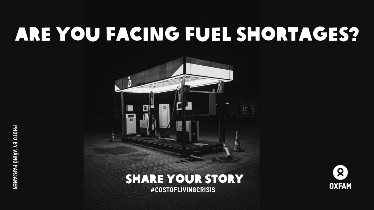 OxfaminUganda's tweet photo. How much was a litre of fuel in December 2021 and how much is it today? How are you navigating the #CostOfLivingCrisis? We are calling for responses in form of short videos, text, and pictures, to amplify people's voices on how multiple crises are affecting all of us. https://t.co/7KazGKB0RP