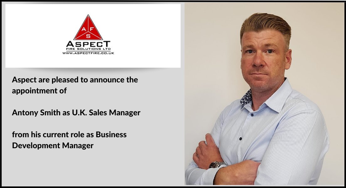Aspect are delighted to welcome Antony Smith into his new position of UK Sales Manager.  For full details see our website ow.ly/rySM50IVg2R