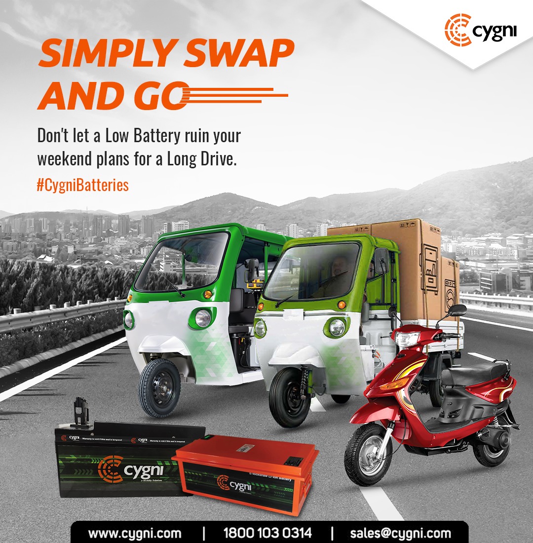 cygni_energy's tweet photo. Simply, Swap and Go.
#cygnibatteries #NeverStop #SwappingStation #emobility #electricvehicles #batterytechnology #evbatteries #EVIndustry #ElectricVehicles #evcharge #EVmanufacturing https://t.co/hs2NRqB284