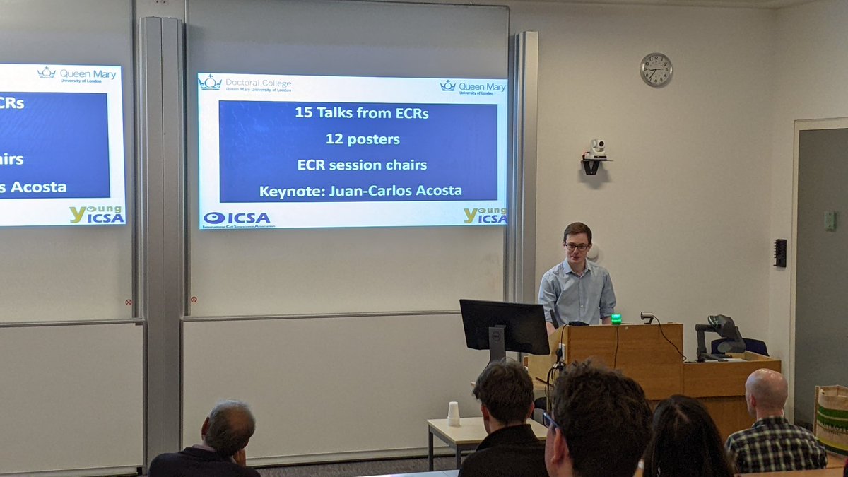 RomualdBinet's tweet photo. yICSA symposium in London is starting! #yisca #icsa #senescence https://t.co/onFWyY51w6