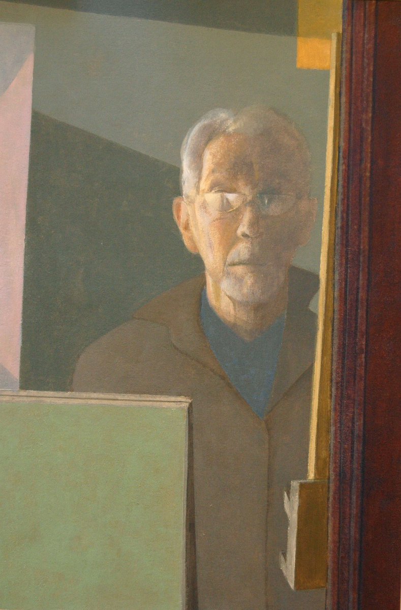 RedfernGallery's tweet photo. Happy Birthday to David Tindle RA from us all at The Redfern Gallery! 🎂
For more information about David Tindle please visit https://t.co/guTPqaJCGV
David Tindle RA, 'Reflections of Self-Portrait', 2009, Acrylic on paper, 46 x 30cm
#HappyBirthday #DavidTindle #RedfernGallery https://t.co/Nqmz2h3BJ6