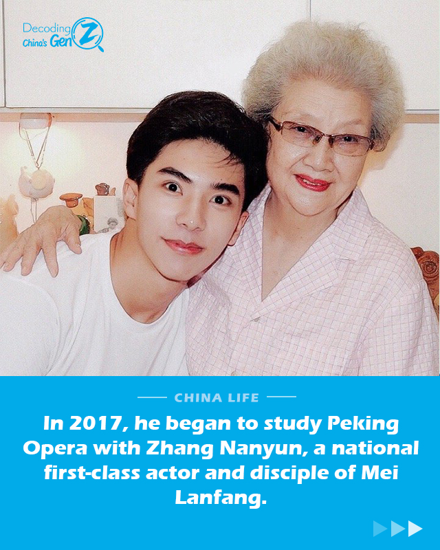 Echinanews's tweet photo. Peking Opera artist Guo Yu'ang, 24, has been interested in Peking Opera since childhood. During the COVID-19 pandemic, Guo continued to promote Chinese opera culture through live streaming, which gained a lot of attention among the young generation.#ChinaLife #DecodingGenZ https://t.co/9XZWiM61yv