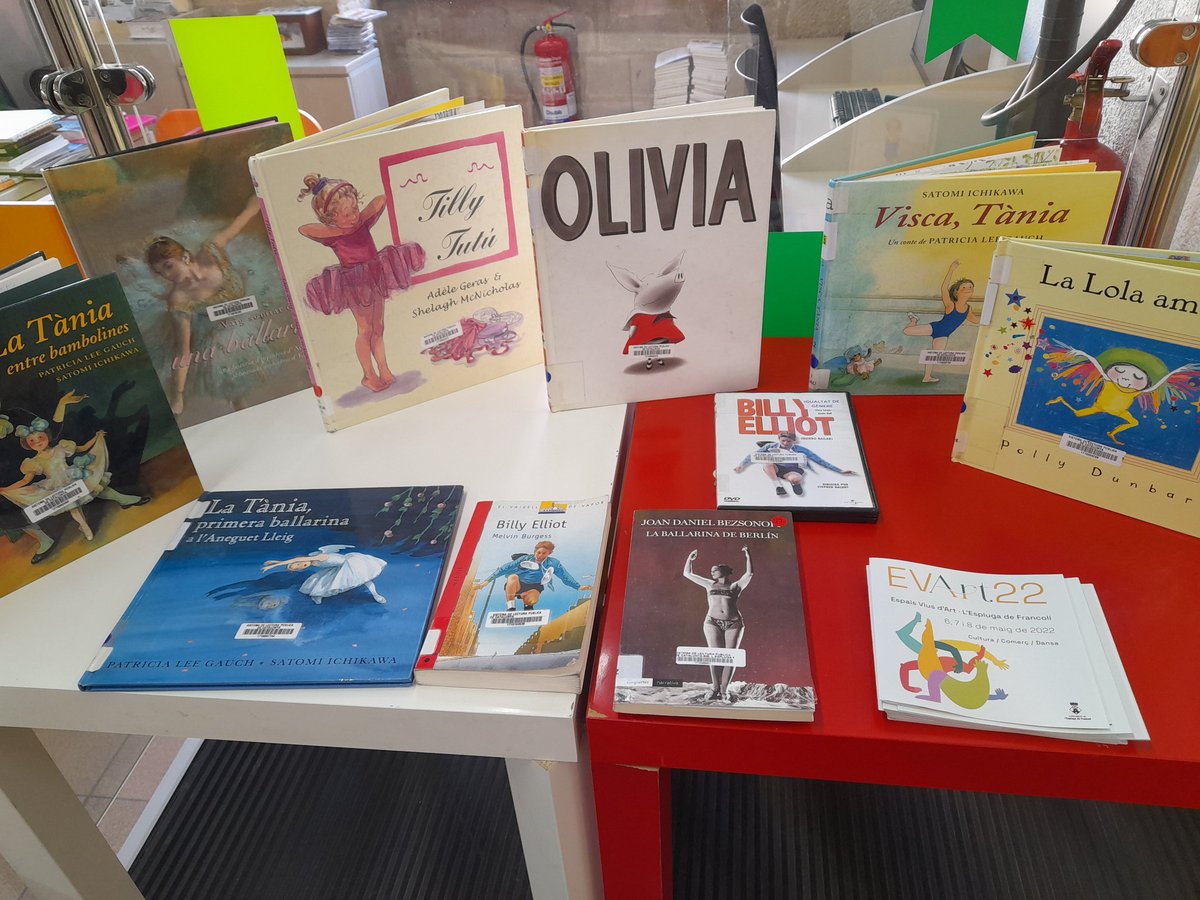 A la <a href="/BiblioFrancoli/">Biblioteca de l'Espluga de Francolí</a> trobareu una petita selecció de llibres sobre #dansa 
#EvArt22
#bibliotequestgn
#bibliotequescat