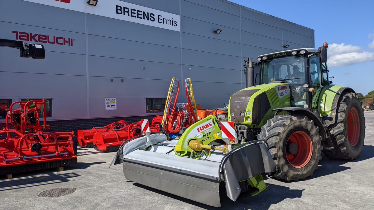 BreensOfCashel's tweet photo. New #CLAAS Disco 3200F - 10ft Front Disc Mower recently collected from our Ennis Branch and headed to Co Limerick. Big thanks to Eddie & James for the business.
#breens #claas #claasdisco #claasdisco3200f #claasmower #discmower https://t.co/WbzFaB9Rym