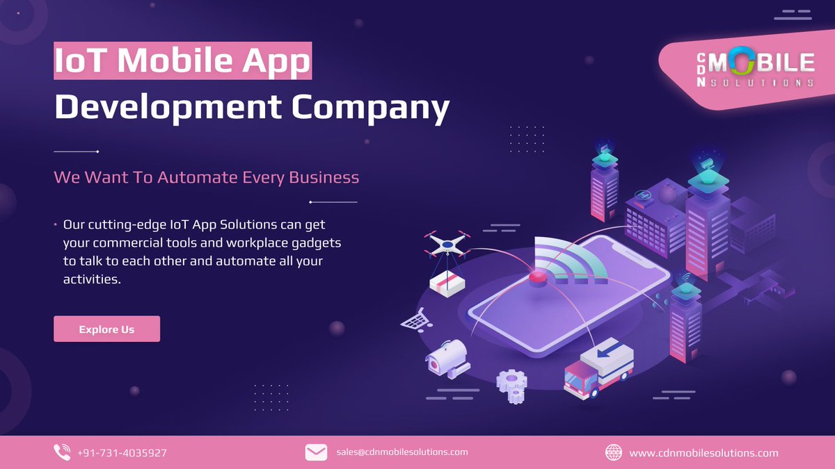 cdnmobilesoln's tweet photo. As a full-stack #IoTDevelopmentCompany, we help start-ups, SMB, and Huge enterprises to construct smart IoT app solutions and convert simple products into advanced digital products with IoT frameworks, platforms, firmware, and sensors
https://t.co/Y0x75NJhft
#iot #CDNMobile https://t.co/5W2cEvbx5z