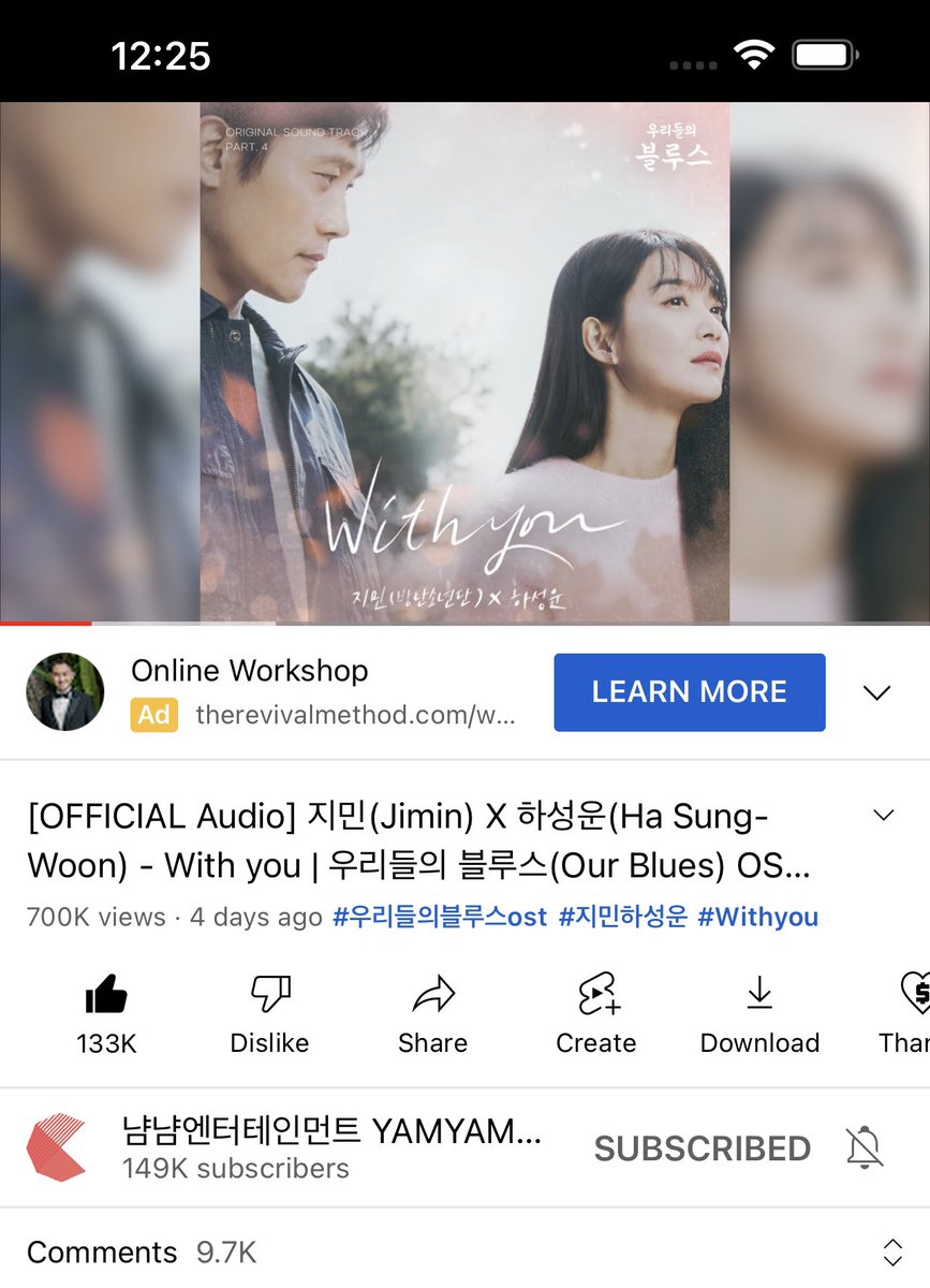 YuMon18543676's tweet photo. @pjm_streaming @BTS_twt #WithYou by #JIMIN #BTSJIMIN of #BTS (@BTS_twt) and Sungwoon https://t.co/htER7SSYfF