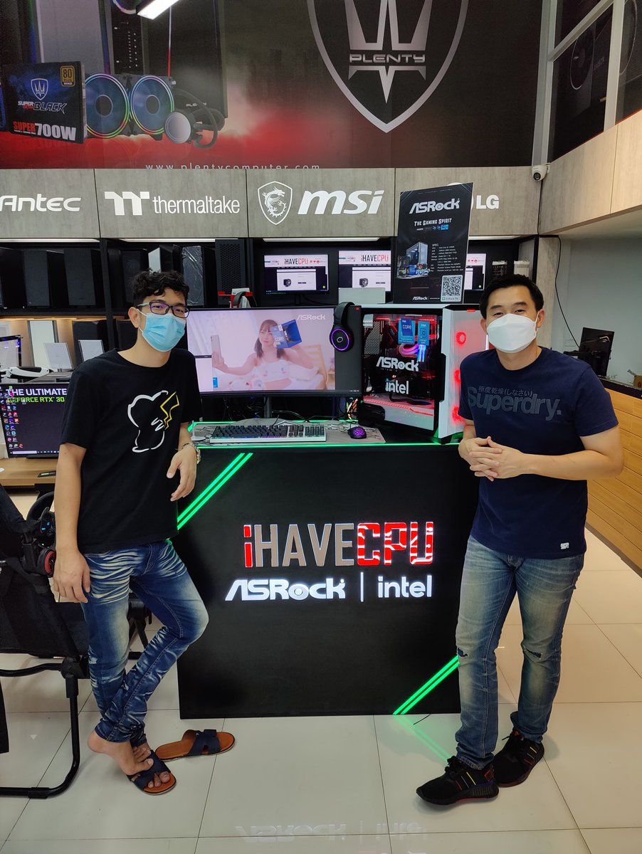 IHAVECPU1's tweet photo. หน้าคุ้นจัดดด 😅
#ExtremeIT #iHAVECPU https://t.co/KYHfsCASZ0