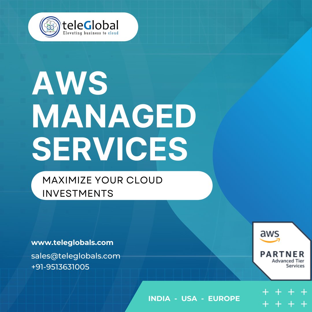 Teleglobals's tweet photo. Extend your IT resources with TeleGlobal's AWS Managed services. 
Our 24/7 NOC is staffed by a team of AWS architects, engineers, security and compliance experts who help you maximize your cloud investments. 

#aws #awscloud #awsservices #awsmanagedservices #awsmanagement https://t.co/qNK1GSuKPD