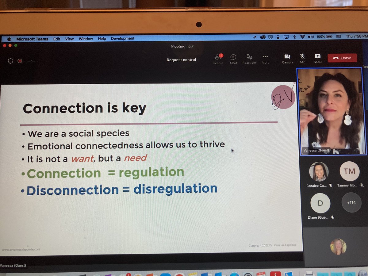 cmoennick's tweet photo. Thank you @DrVlapointe for your informative presentation to help us understand anxiety and guide us to support our children and students. It takes a village. #sd36learn #chslearn https://t.co/1d9YAtUO54
