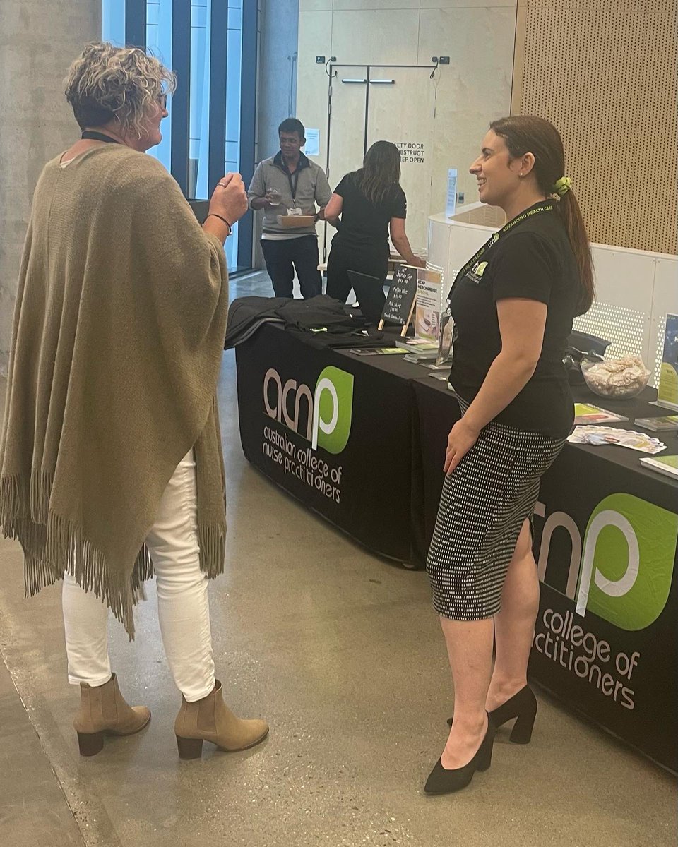 acnp_national's tweet photo. Lots of #networking and #learning for ACNP members catching up with one another today. It’s all taking place for the VIC #NP Connect in Melbourne.
#np #gilead #camarus #bankfirst #menarini #indivior #npconnect #npfuturegrowth #np https://t.co/7oUk5B8OIF