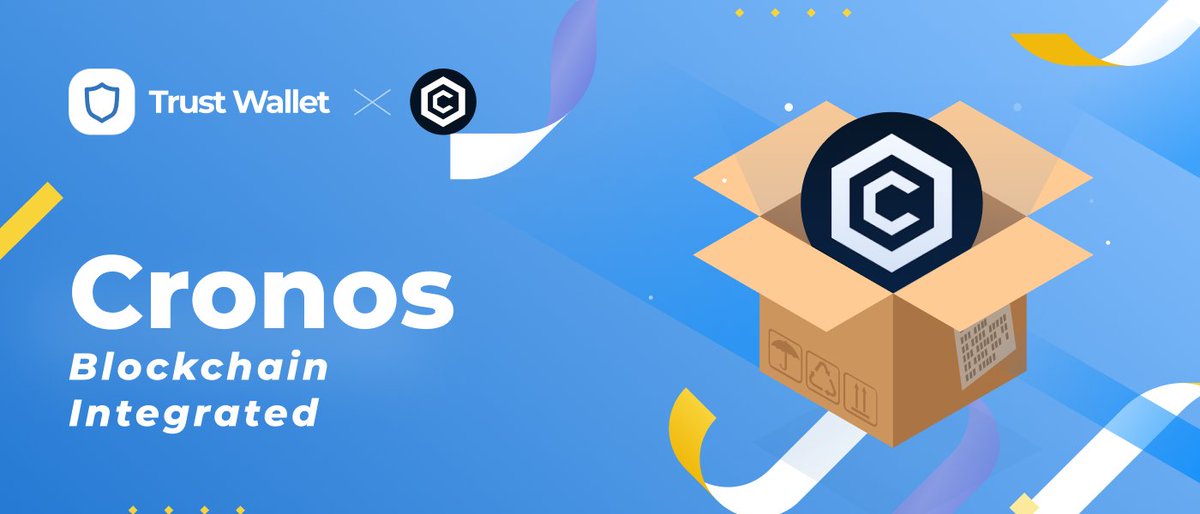 Trust Wallet now has Cronos Network!!!! Great job! <a href="/crowfi_/">Crow Finance 🐦</a>
#crofam #Cronos #Trustwallet #CRO #crowfi $CROW