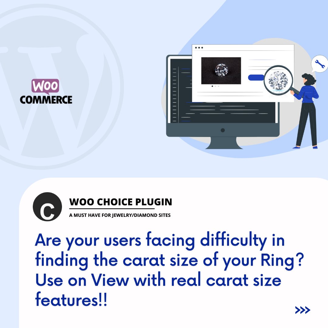 SpherePlugins's tweet image. Are your users facing difficulty in finding the carat size of your Ring? Use on View with real carat size features!!

sphereplugins.com/product/view-w…

#woochoiceplugin #woocommerceplugins #diamondsize #wordpressplugin #diamondshape #diamondcarat #sphereplugins  #InternationalDanceDay