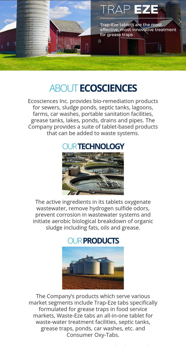 BizWrld's tweet photo. 🔥 #BossAlert
#ECONOW can & will reduce maintenance costs/backups for
1 in 5 #Americans!
https://t.co/VLmn3tFam2
#ecofriendly for septic/waste systems
@EcoSciences
"targeted a new venture opportunity". Details coming
$ECEZ
🚨@.0001
🎯@.01+
#invest
@OnlyCrownKing
#stocks
#OTC https://t.co/TrLDveBk0u