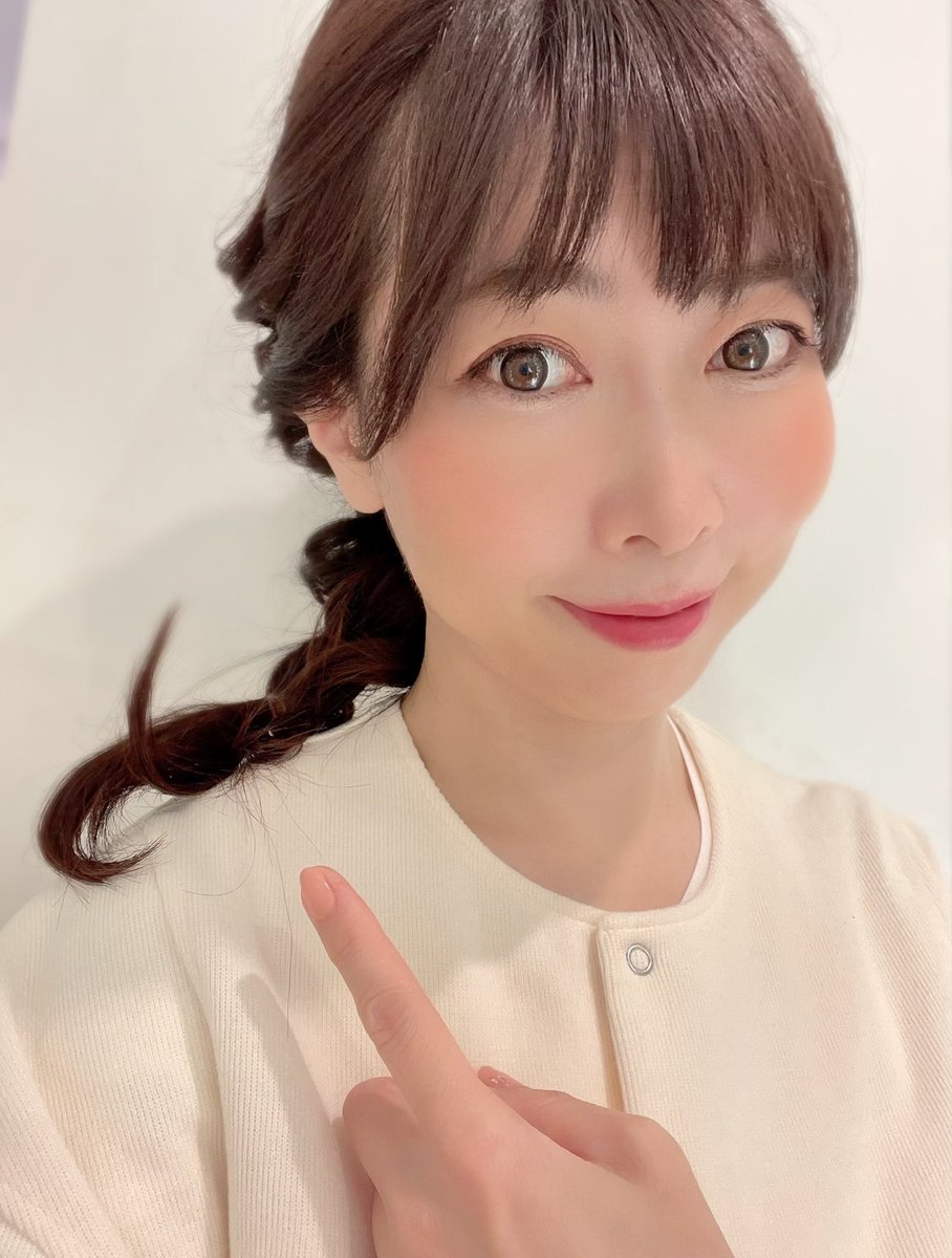 nanatan_tan's tweet photo. 編みおろし☺️🎀💕
　#編みおろし #ヘアアレンジ #ヘアスタイル https://t.co/JhyEPR42WP