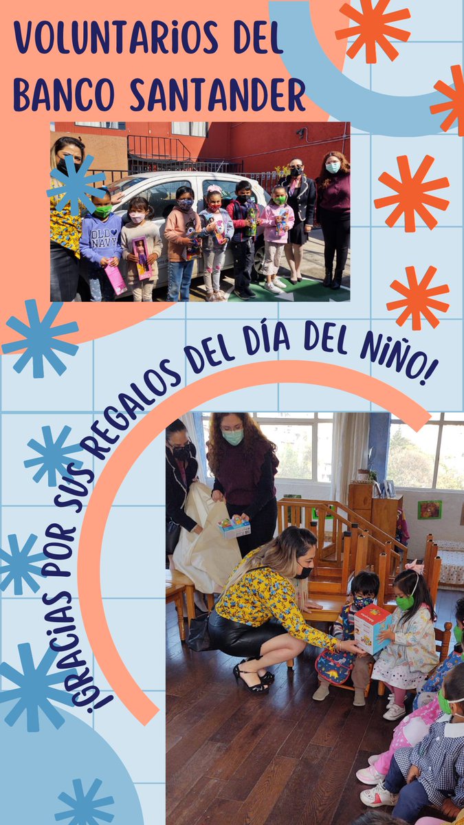 !Gracias al Voluntariado del <a href="/bancosantander/">Santander</a> las y los niños recibieron regalos por el Día del Niño!