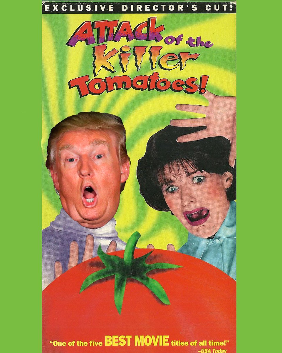 I did something today... 
#killertomatoes #lol #justforfun #DonaldTrump2024  #DonaldJTrump #DonaldTrump #fypシviral #FYP