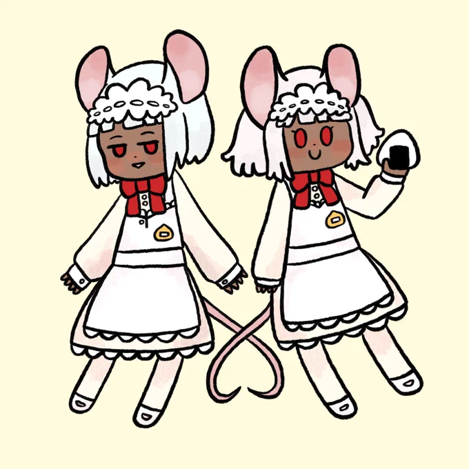本当に大黒天の鼠メイド可愛い……… 