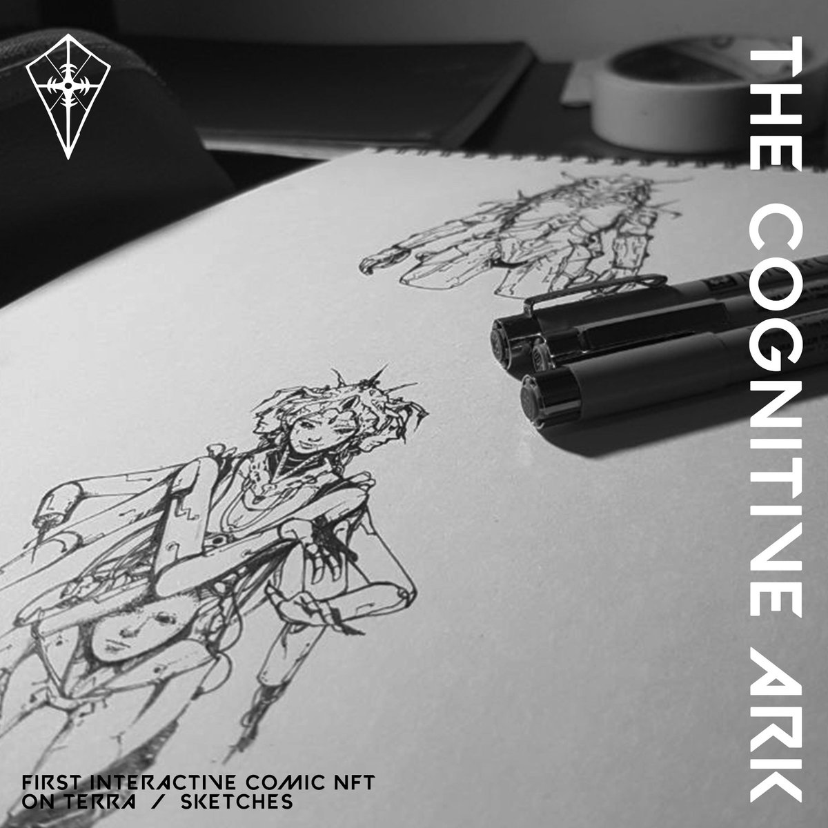 raphaelavannya's tweet photo. @cognitiveArk sneakpeek from meee, the artist hehehe 😳💫 we're the first interactive story-based comic nft on #TerraLuna. lotsa exciting experimental mechanisms to come. we're having so much fun building the ark to play with y'all!
#NFTCommunity #NFT #NFTartist #nftart #LUNAtics https://t.co/tz5iNiRuSP