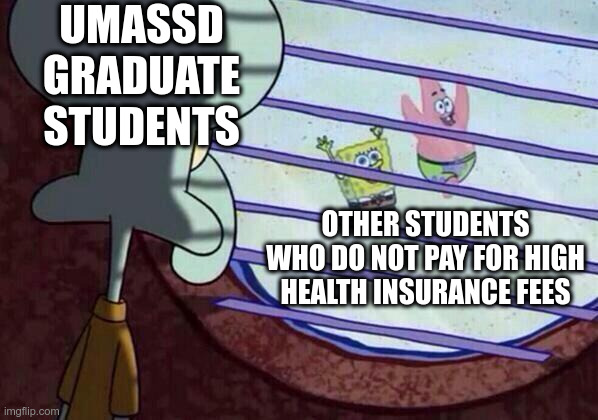 GSU_at_UMassD's tweet photo. 50% of 2905 USD = 1452.50 USD

This rate is still way higher than the health insurance paid for by other UMass system graduate student employees who are protected by a union. Unionizing will enable us to bargain for higher subsidy and higher stipends!

#UMassDGradsDeserveBetter https://t.co/qW7acihmVF