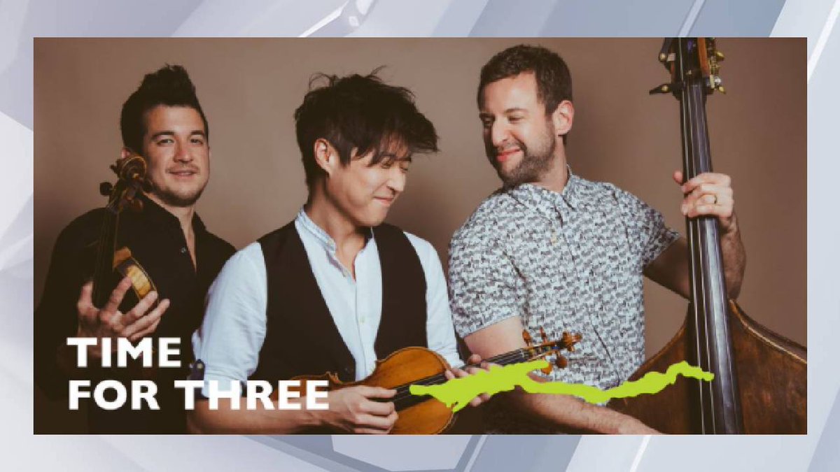 WTEN's tweet image. The @lakegeorgeartsproject brings #timeforthree to Shepard Park. trib.al/IicTHny