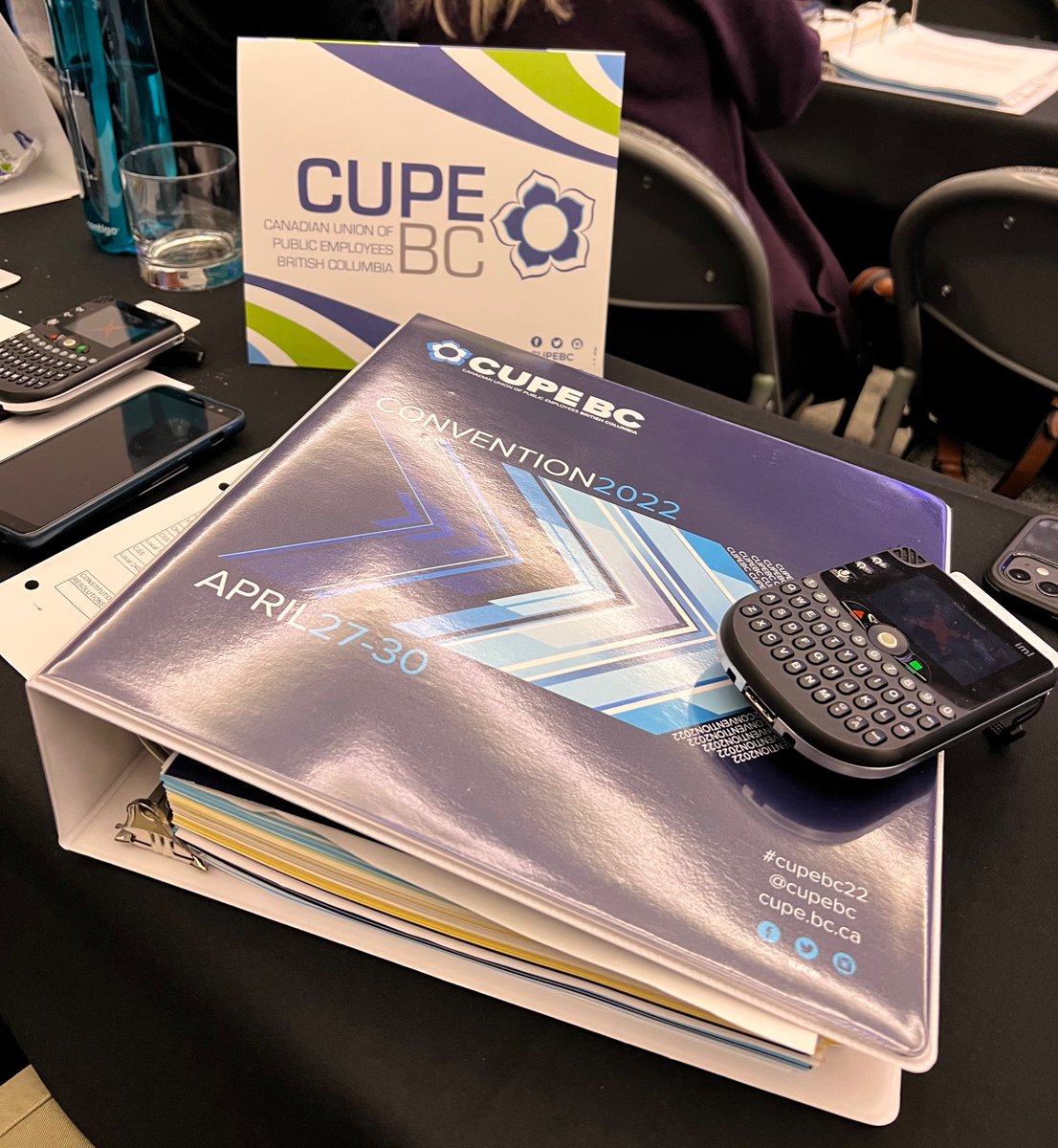 CupeLocal402's tweet photo. Day 2 of CUPE BC Convention.
Resolutions submitted, debated and carried.
Executive Aman Cheema representing on the Occupational Health & Safety Cupe BC Committee
#cupebc2022 https://t.co/Tir0H37W0N