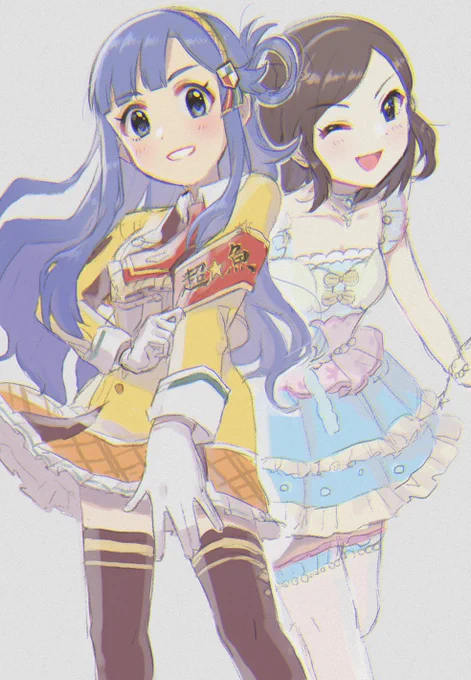 魚ちゃんと風紀委員ちゃん 