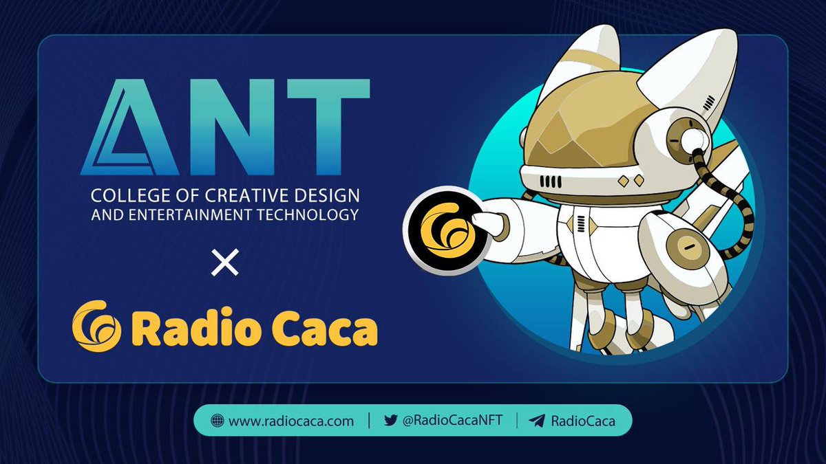 อีก 1 ช่องทางเพื่อนักศึกษาของเราในโลกใหม่ที่ใครๆ ก็พูดถึงบน Platform ยักษ์ใหญ่ระดับโลก 

<a href="/ANTCreativeDPU/">ANTCreativeDPU</a>
<a href="/RadioCacaThai/">RadioCacaThai.bab</a>
   #Metaverse 
<a href="/RadioCacaNFT/">Follow @RACA_3</a>